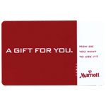MARRIOTT<sup>&reg;</sup> $100 Gift Card 